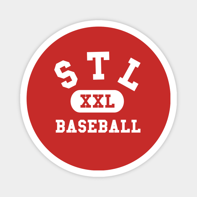 STL Baseball II Magnet by sportlocalshirts